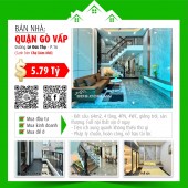 ✅  Bán nhà hẻm xe hơi, gần chợ Xóm Mới - Full nội thất, giá tốt 5.79 tỷ